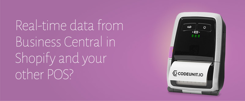 Real-time data from Business Central with Shopify and Sitoo