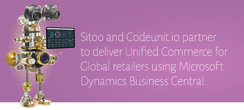 Sitoo partner with Codeunit to deliver Unified Commerce